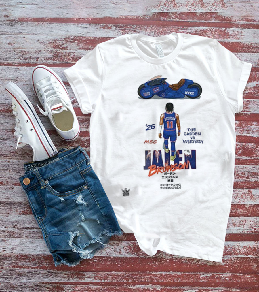 New York Knicks Jalen Brunson NYKX The Garden Vs Everybody T-Shirt