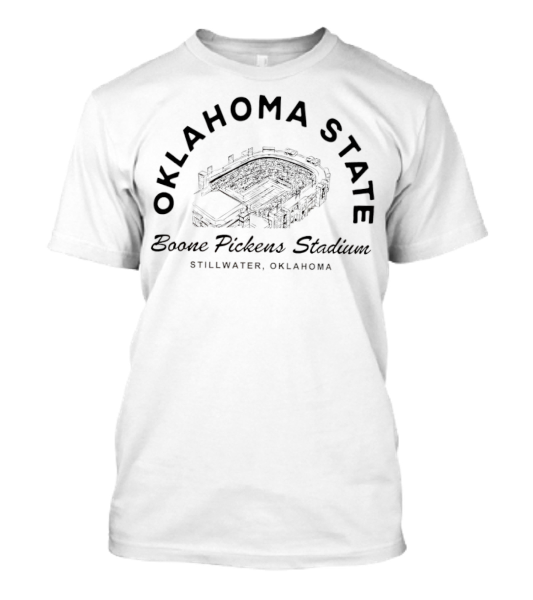 Oklahoma State Boone Pickens Stadium Stillwater October 25 T-Shirt