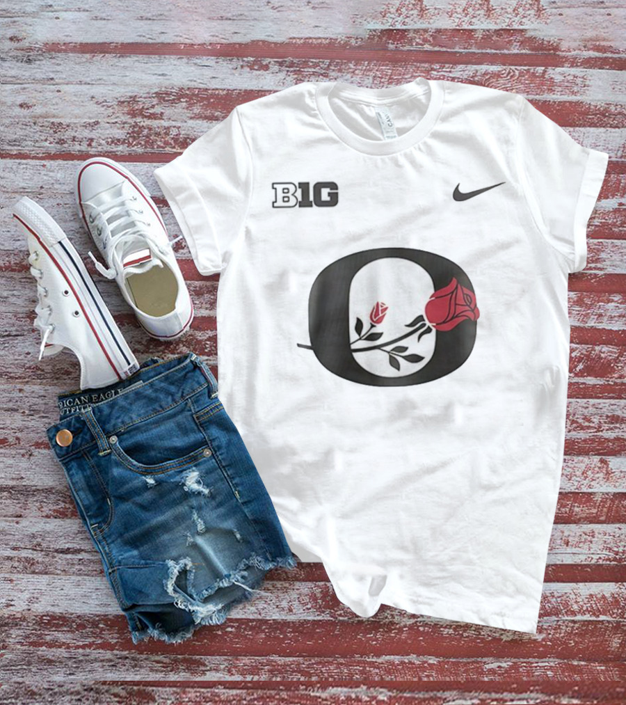 Nike Oregon Ducks Rose Bowl Game Big 10 Sports Team Go Ducks T-Shirt