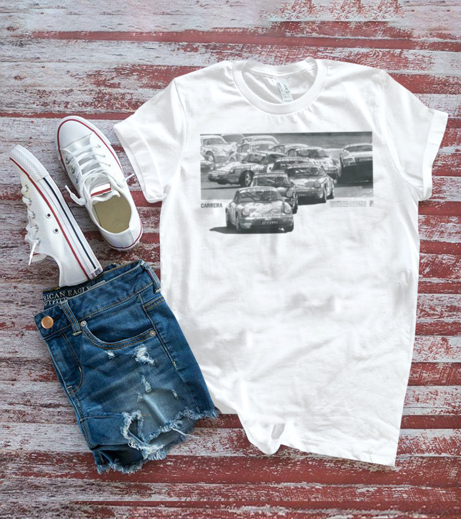 Period Correct Carrera Car Rennen DTM Labatt Euroteam Automobil 1992 1993 Classic Retro Racing Scene T-Shirt