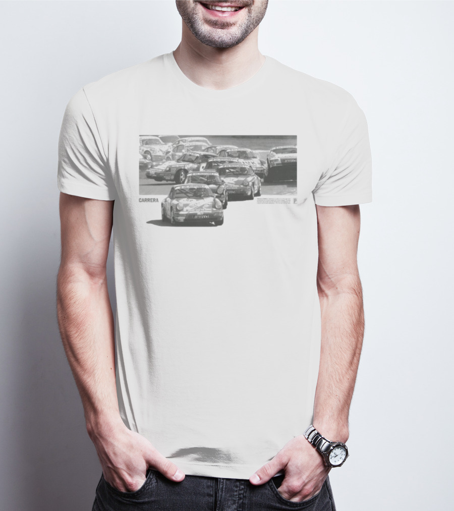 Period Correct Carrera Car Rennen DTM Labatt Euroteam Automobil 1992 1993 Classic Retro Racing Scene T-Shirt