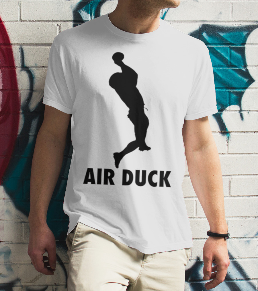 Air Duck Dunk Silhouette Jordan Parody T-Shirt
