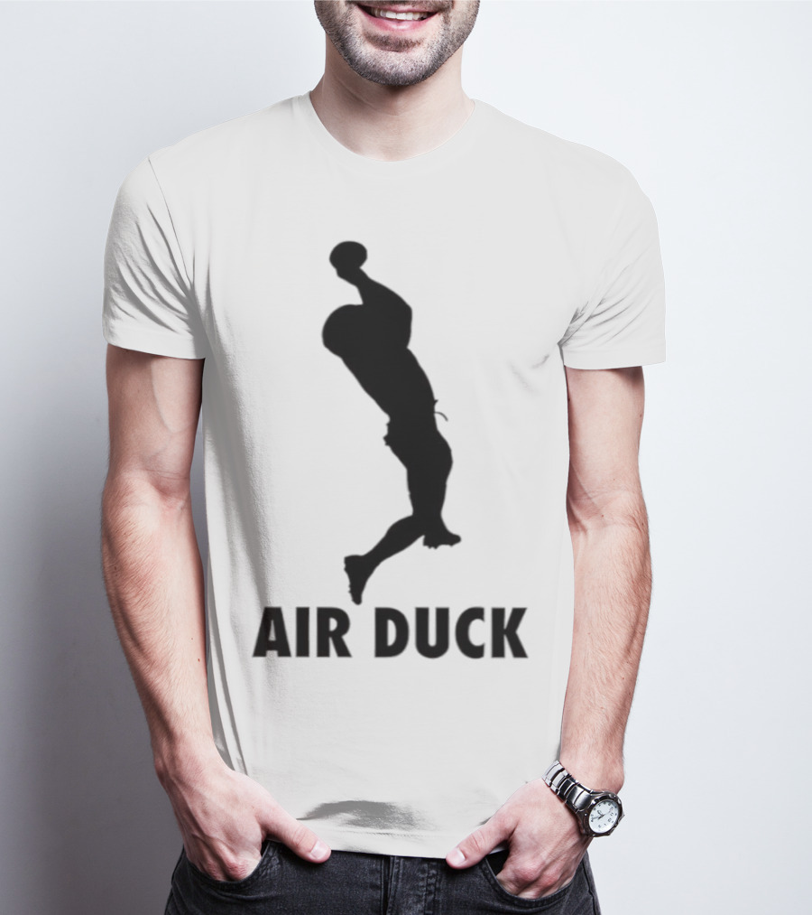 Air Duck Dunk Silhouette Jordan Parody T-Shirt