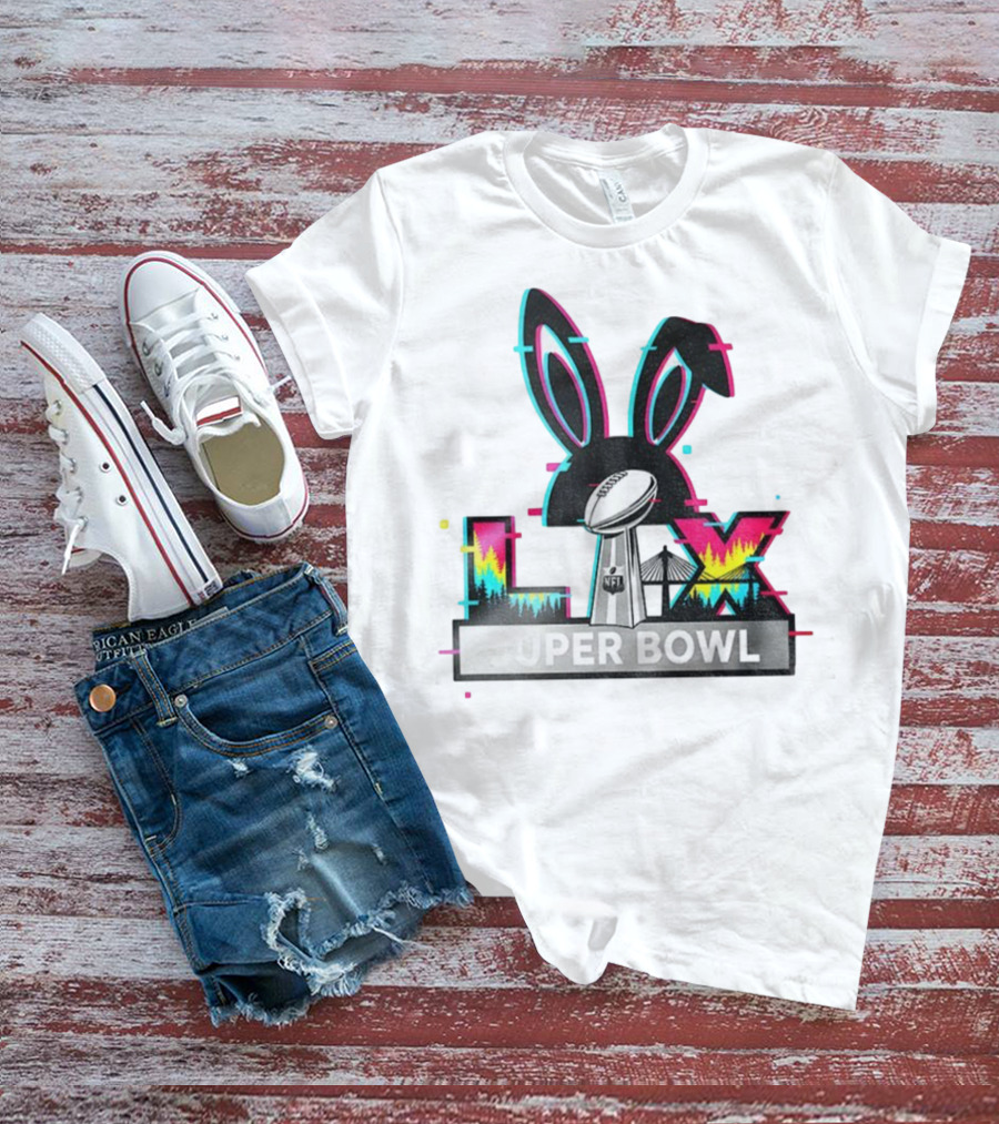 Bad Bunny LVI Super Bowl NFL Halftime Show LAX Stadium T-Shirt