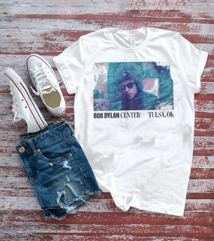 Bob Dylan Europe 1966 Tulsa OK Tour Vintage Style Photo T-Shirt