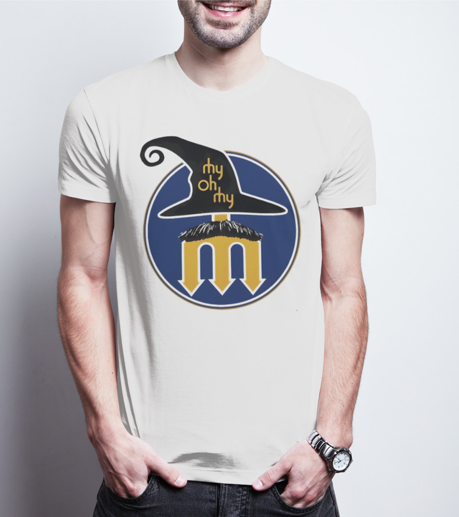 Seattle Mariners Cal Raleigh My Oh My Trident 2025 MLB MVP Magic T-Shirt