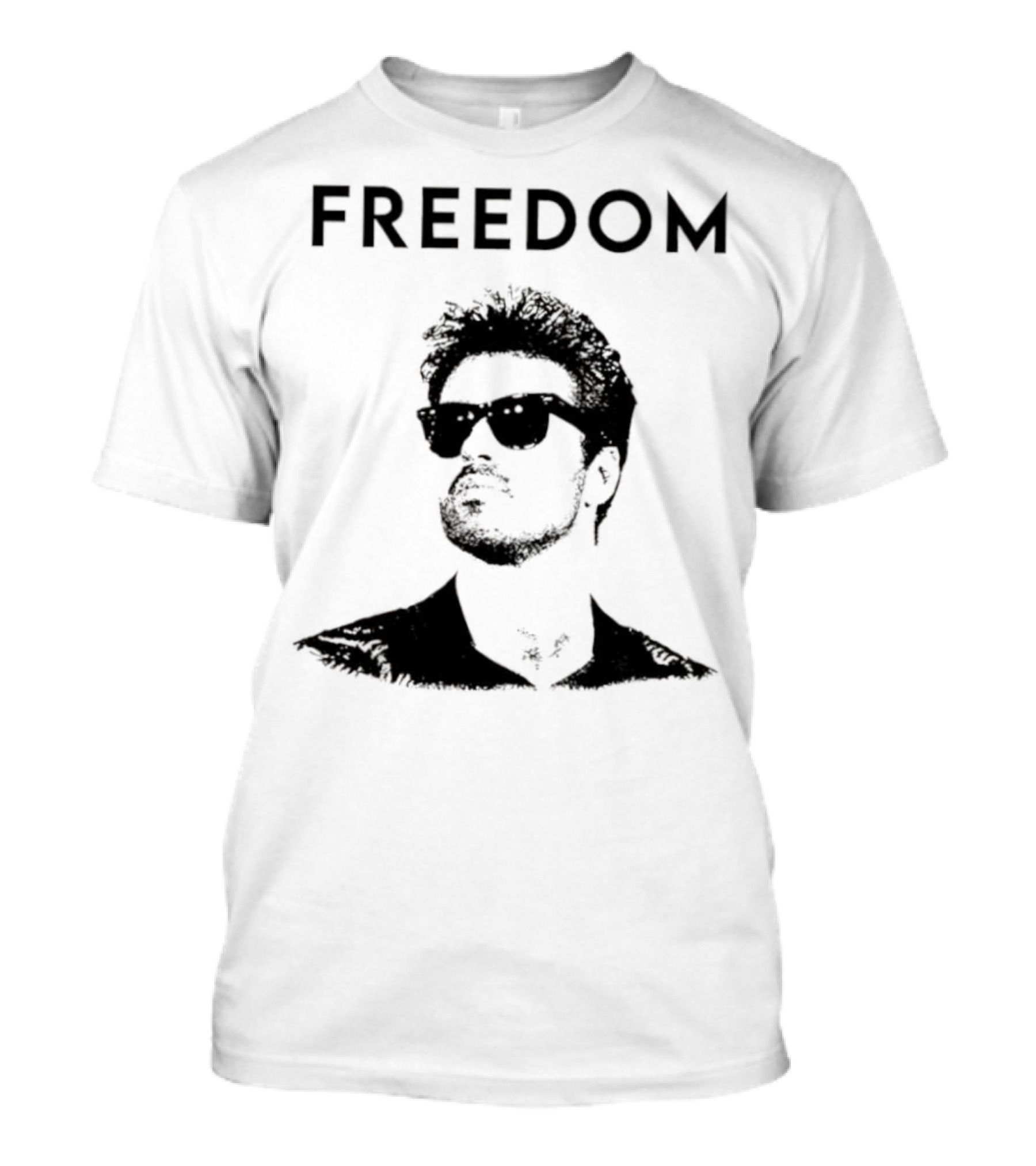 George Michael Freedom Retro Tribute T-Shirt