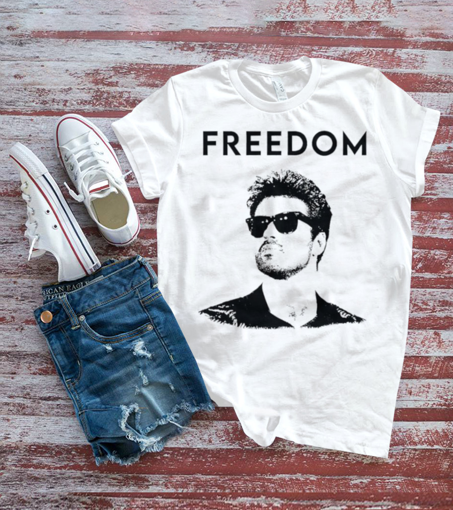 George Michael Freedom Retro Tribute T-Shirt