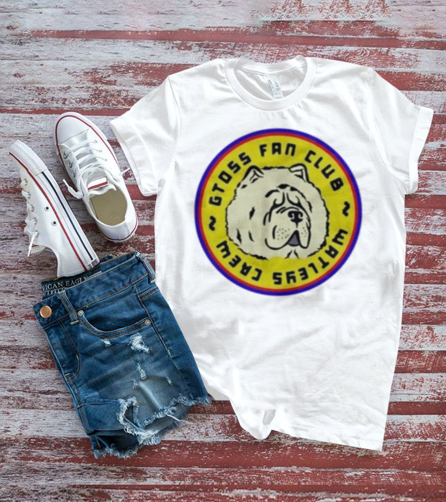 GToss Fan Club Watleys Crew Dog Emblem T-Shirt