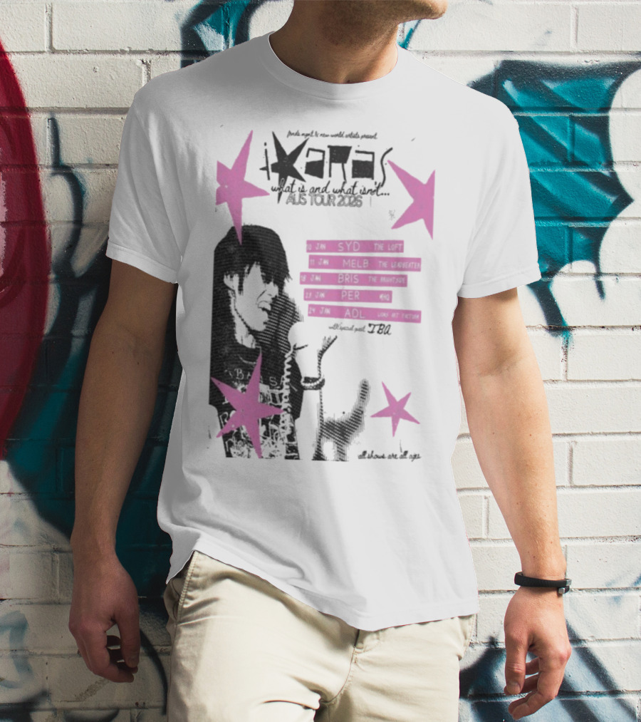 Ixara AUS Tour 2026 June Dates SYD MELB BRIS PER ADL T-Shirt