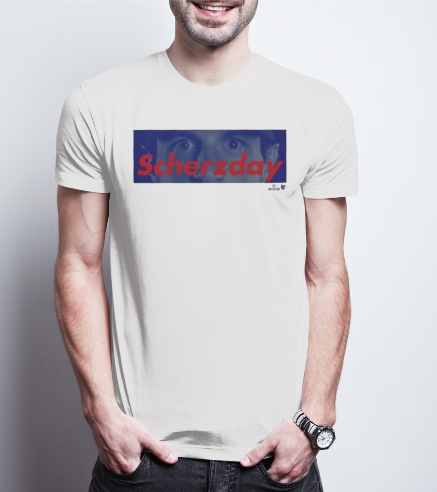 Max Scherzer Scherzday Eyes Toronto Blue Jays T-Shirt