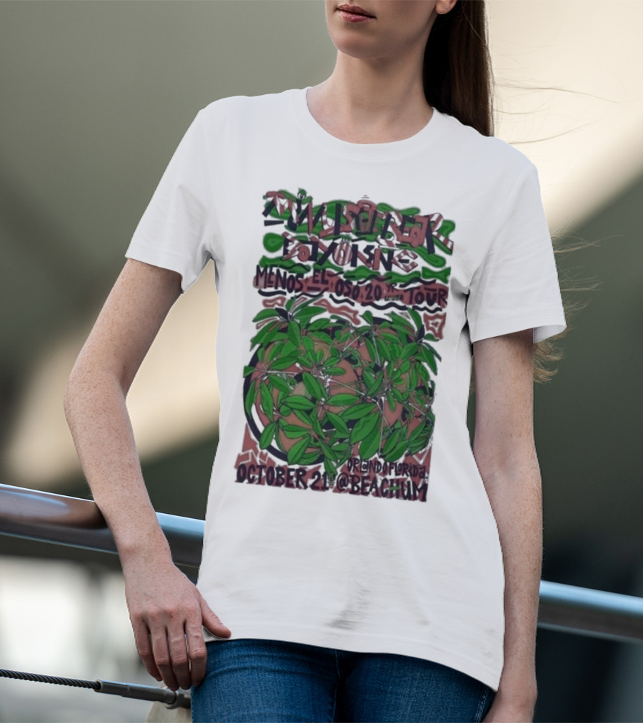 Minus The Bear VOXEL Florida Tour The Beacham October 21 2025 T-Shirt