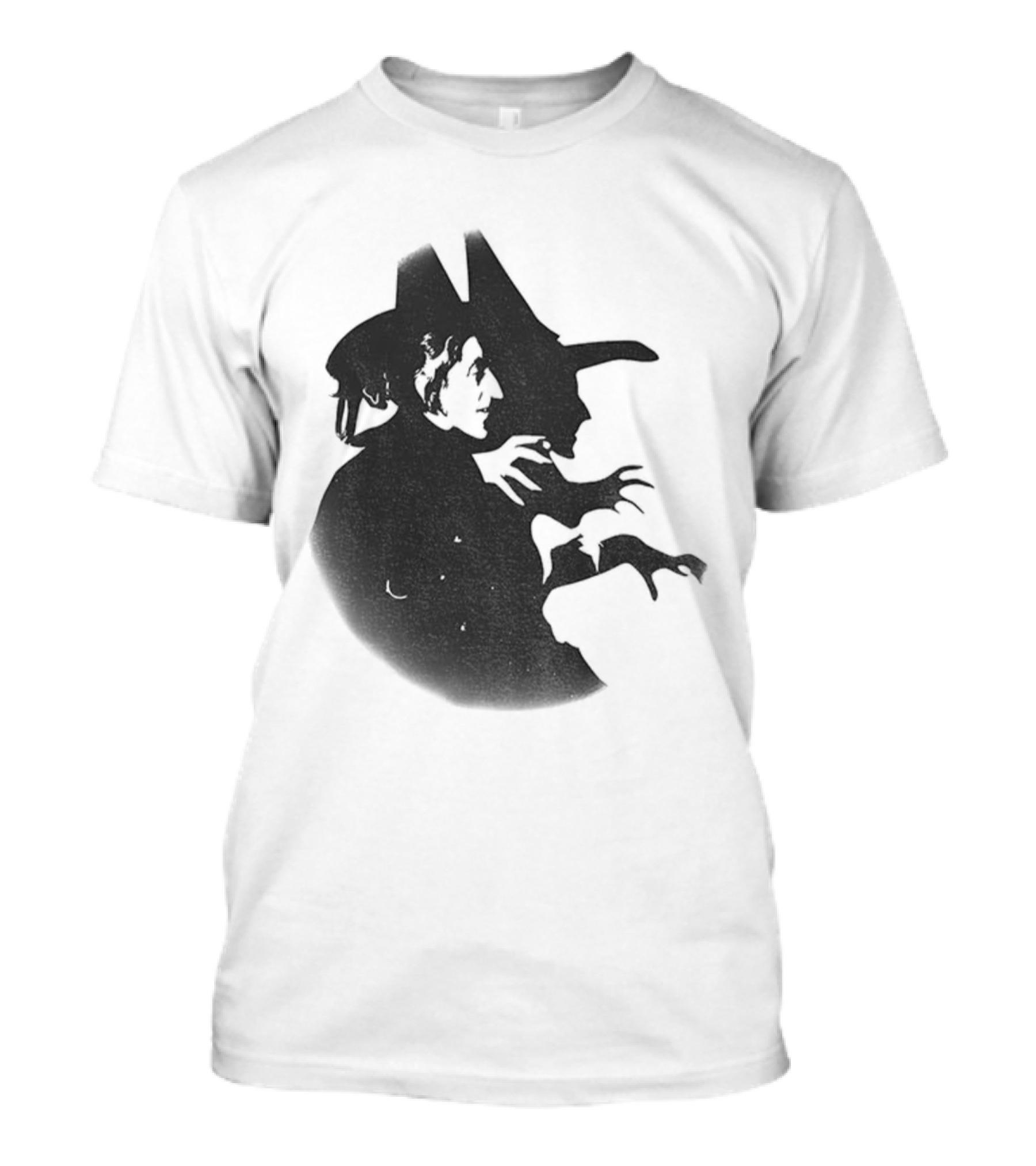 Wicked Witch Of The West Silhouette Halloween Oz Wizard T-Shirt