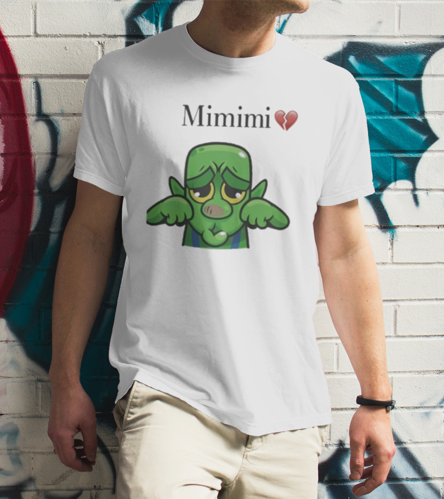 Mimimi Heartbroken Goblin Clash Royale Emojis T-Shirt