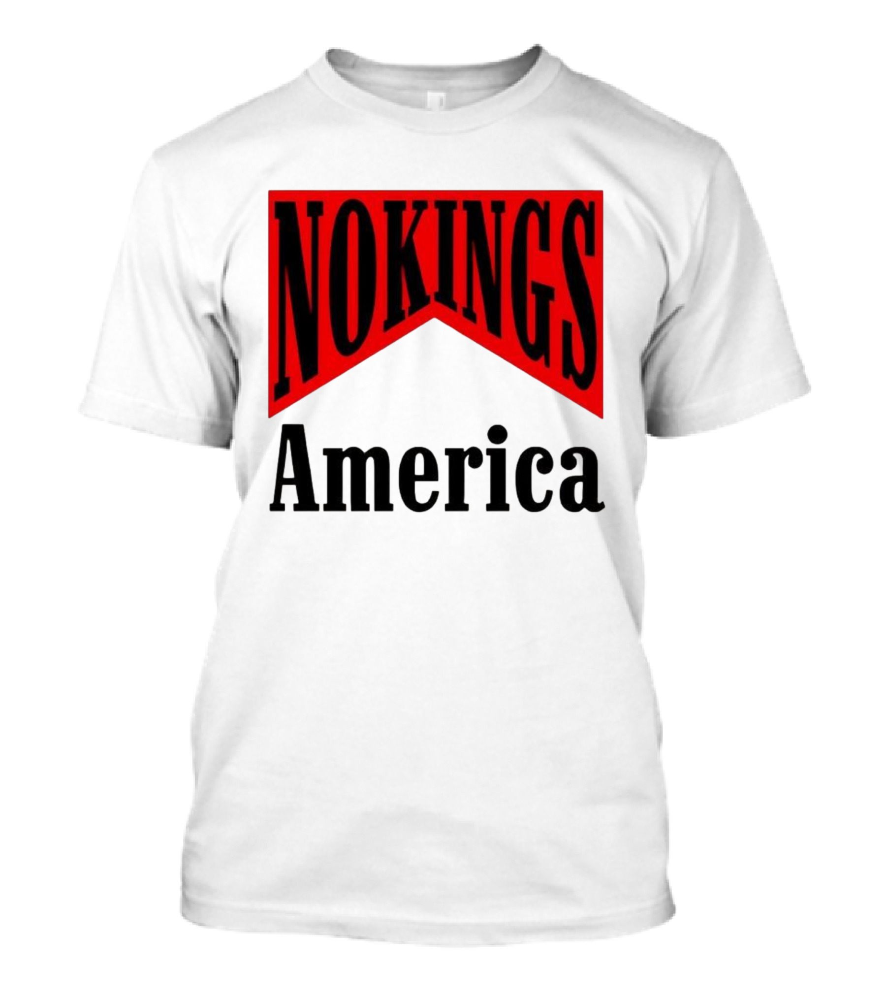 NOKINGS America Medicine Packaging Sarcastic Fashion T-Shirt