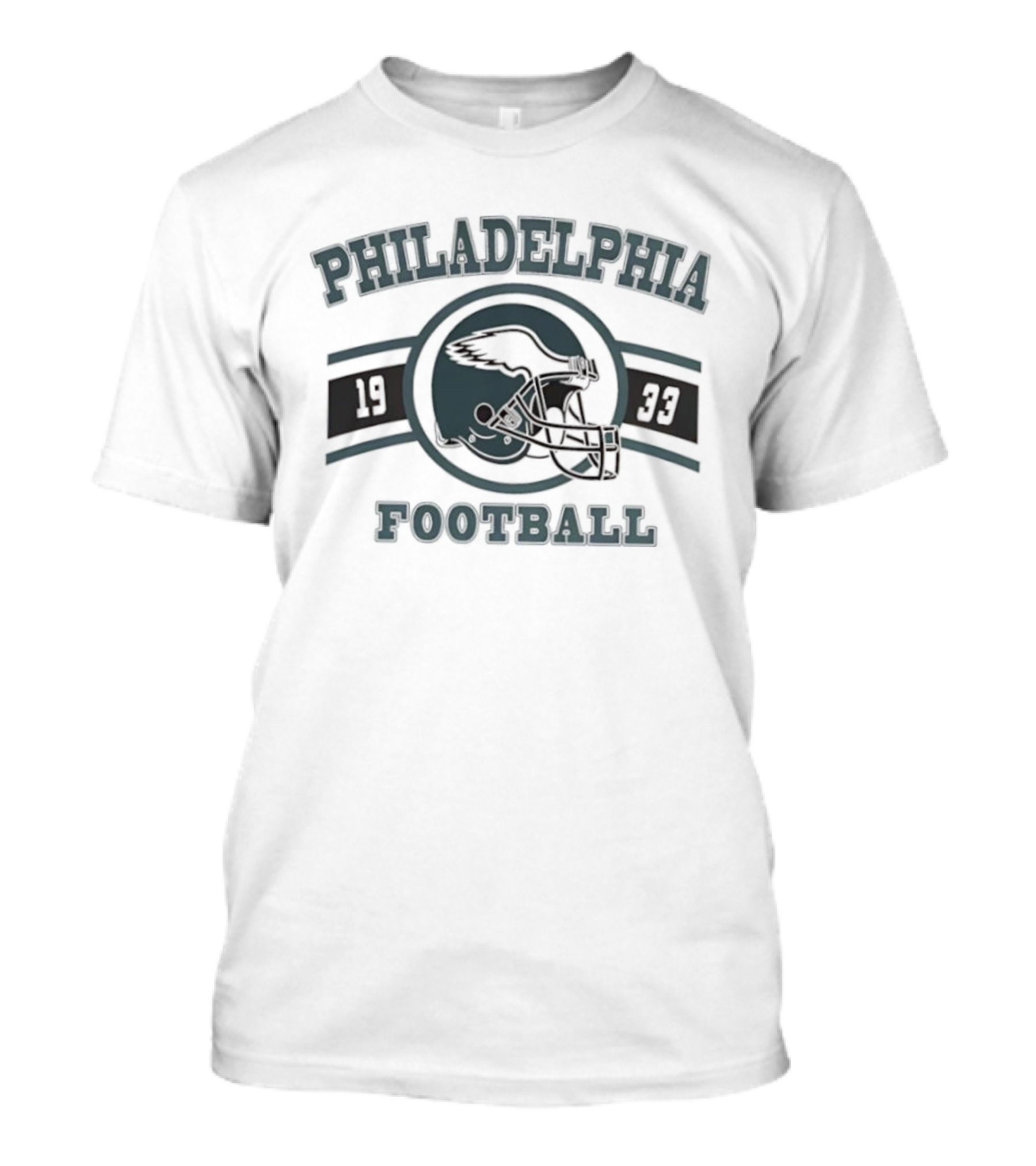 Philadelphia Eagles 1933 Helmet Emblem Football Team T-Shirt
