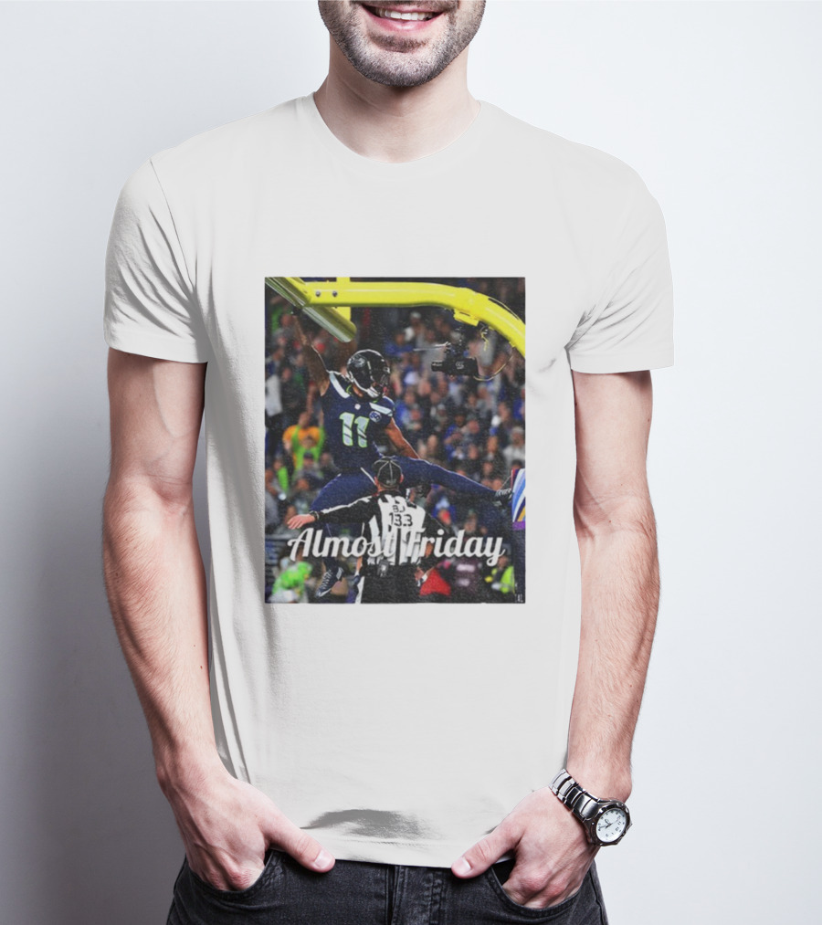 Shaquem Griffin Seattle Seahawks Linebacker NFL Football Almost Friday Game Day Celebrations T-Shirt