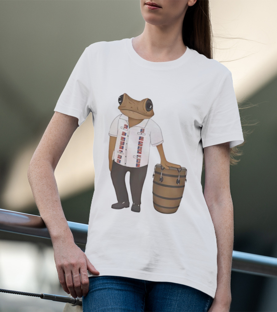 Concho Puerto Rican Debí Tirar Más Fotos Bad Bunny Album Frog Island Style Retro Vintage 주影视개발技能 T-Shirt