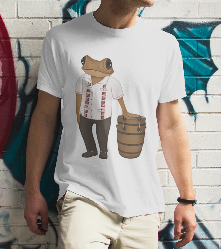 Concho Puerto Rican Debí Tirar Más Fotos Bad Bunny Album Frog Island Style Retro Vintage 주影视개발技能 T-Shirt