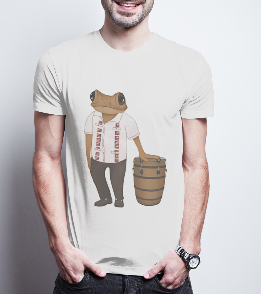 Concho Puerto Rican Debí Tirar Más Fotos Bad Bunny Album Frog Island Style Retro Vintage 주影视개발技能 T-Shirt