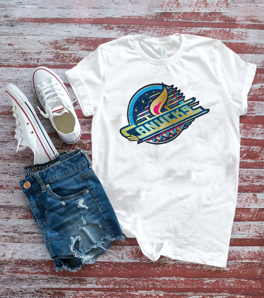 Vancouver Canucks Diwali Celebration NHL Hockey Fan Apparel T-Shirt