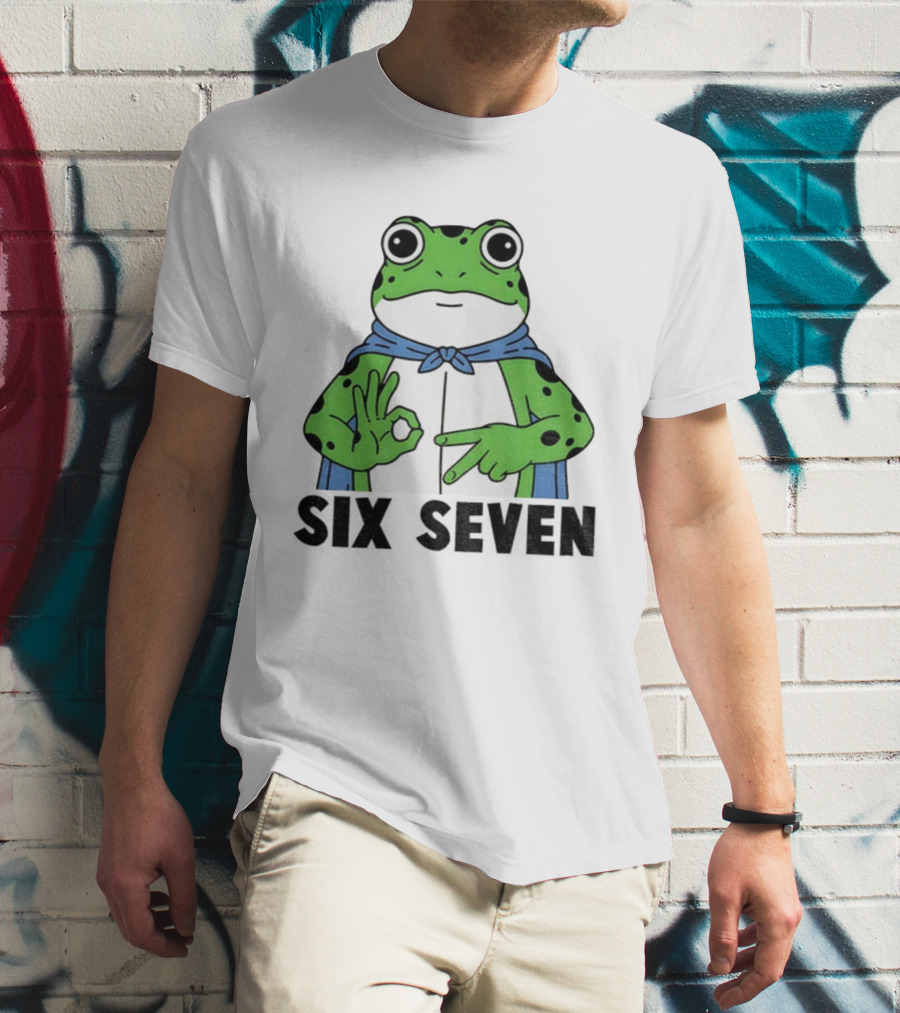 Portland Frog Six Seven Anti Fascism Meme T-Shirt