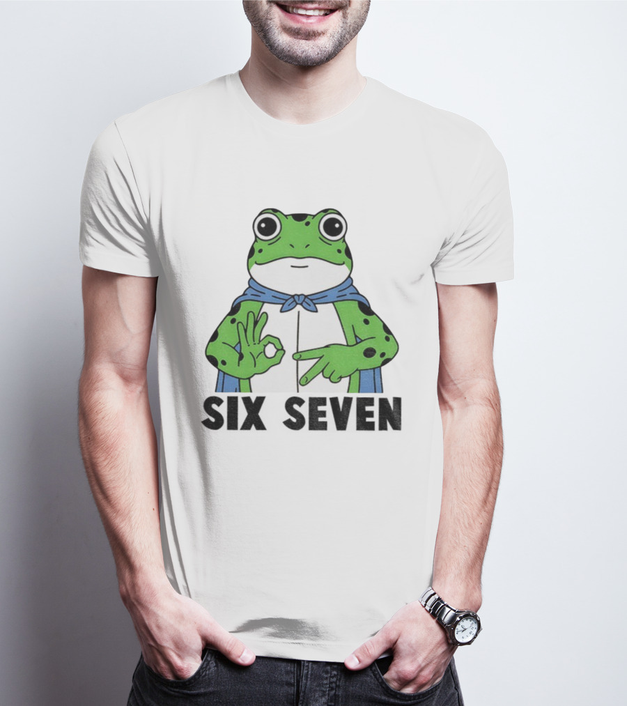 Portland Frog Six Seven Anti Fascism Meme T-Shirt