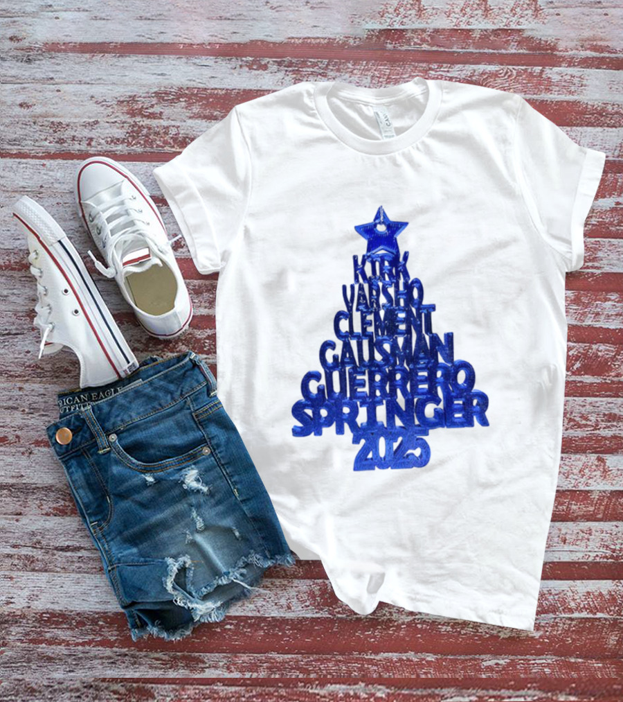 5th Inning World Series Freddie Freeman Kirk Mano Clement Gausman Guerrero Springer 2023 T-Shirt