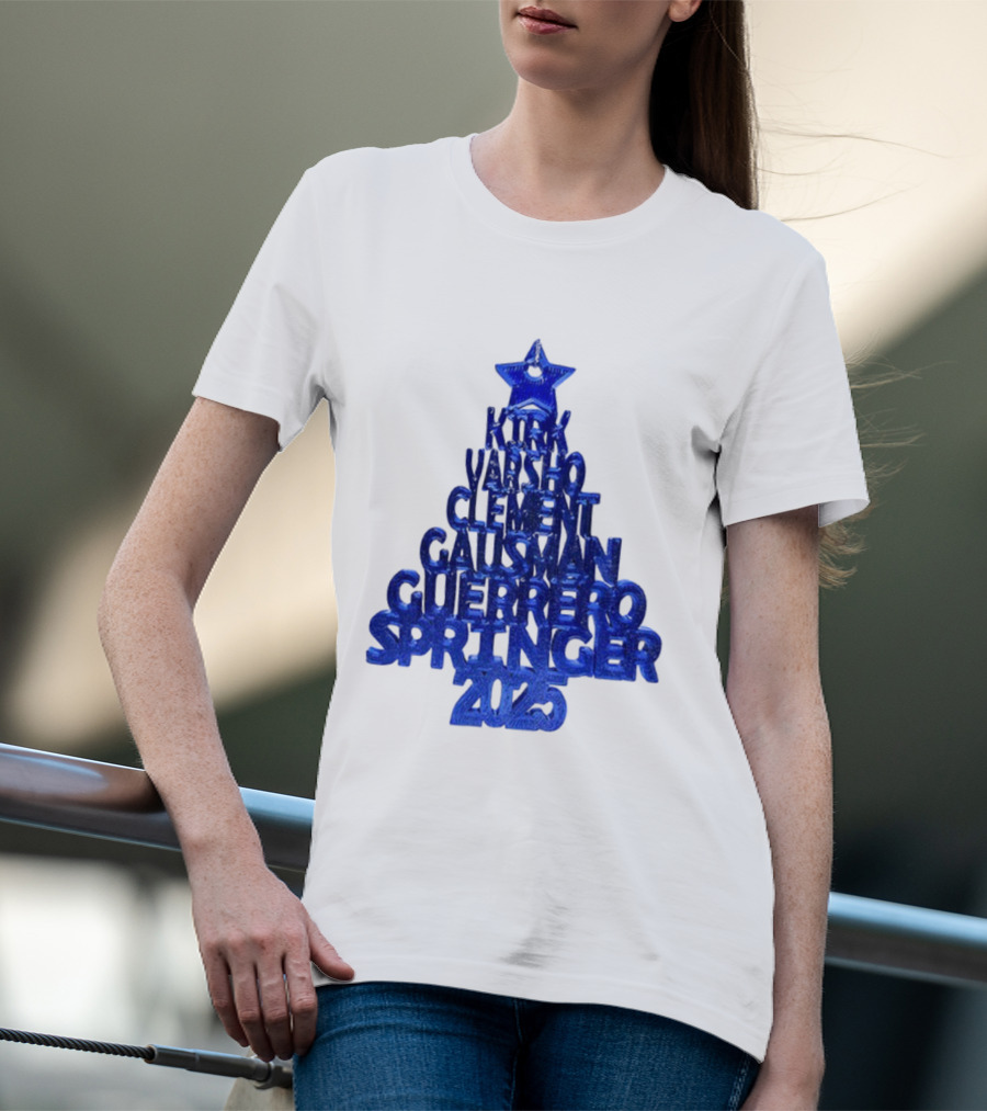 5th Inning World Series Freddie Freeman Kirk Mano Clement Gausman Guerrero Springer 2023 T-Shirt