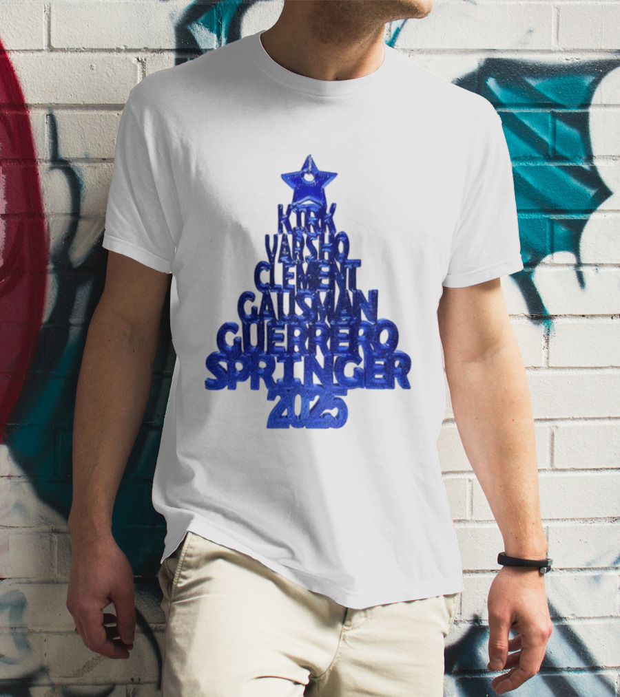 5th Inning World Series Freddie Freeman Kirk Mano Clement Gausman Guerrero Springer 2023 T-Shirt