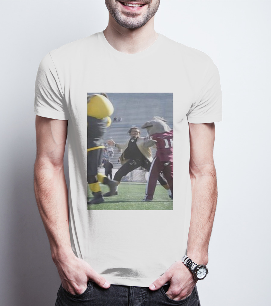 Cam Newton Versus Alabama Crimson Tide Mascot Sports Encounter T-Shirt