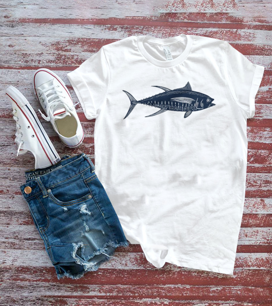 Dustin Lynch Fish In The Sea Charters Blue In The Sky Ocean Adventure T-Shirt