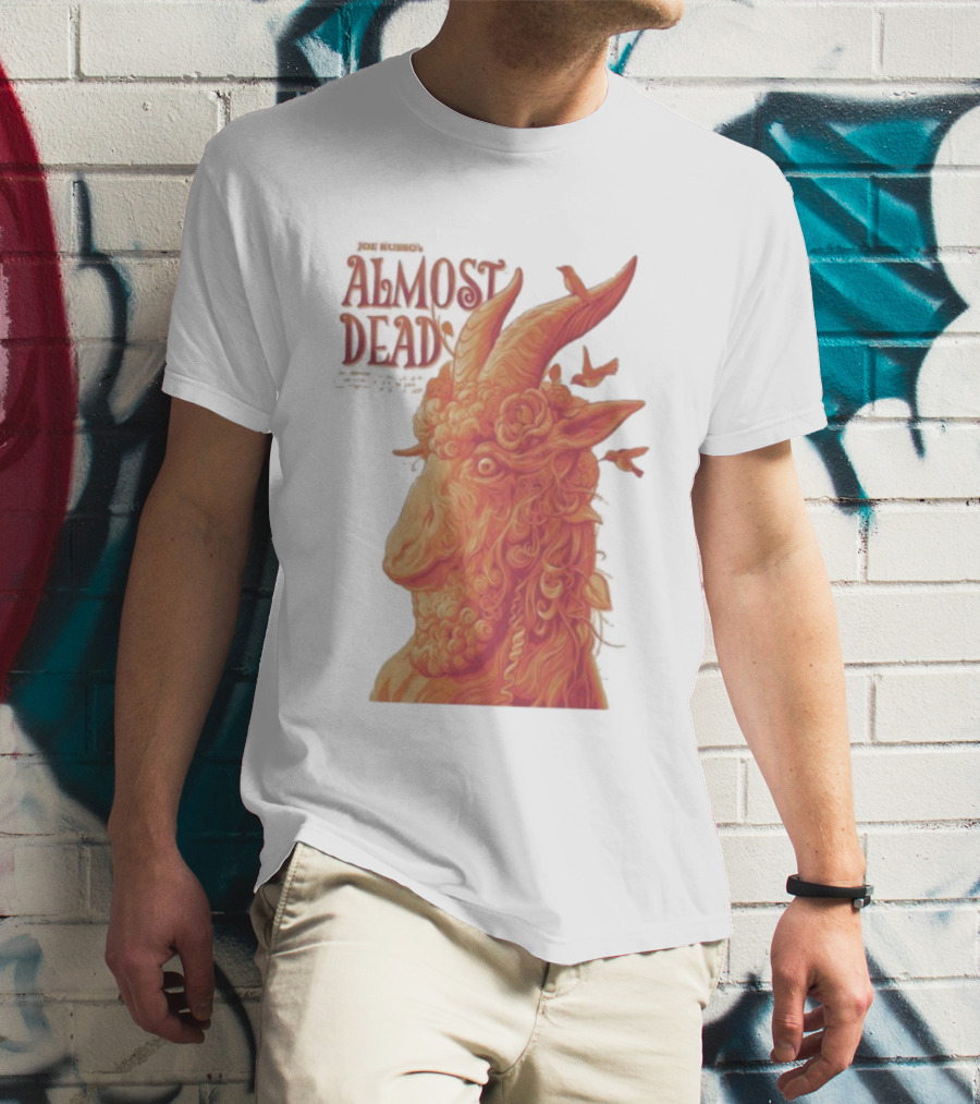 Joe Russo’s Almost Dead Oct 24 2025 Oakland CA Almost Dead Goat T-Shirt