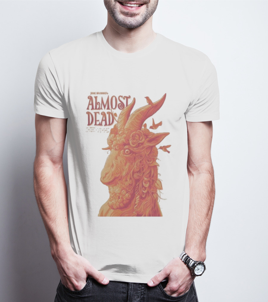 Joe Russo’s Almost Dead Oct 24 2025 Oakland CA Almost Dead Goat T-Shirt