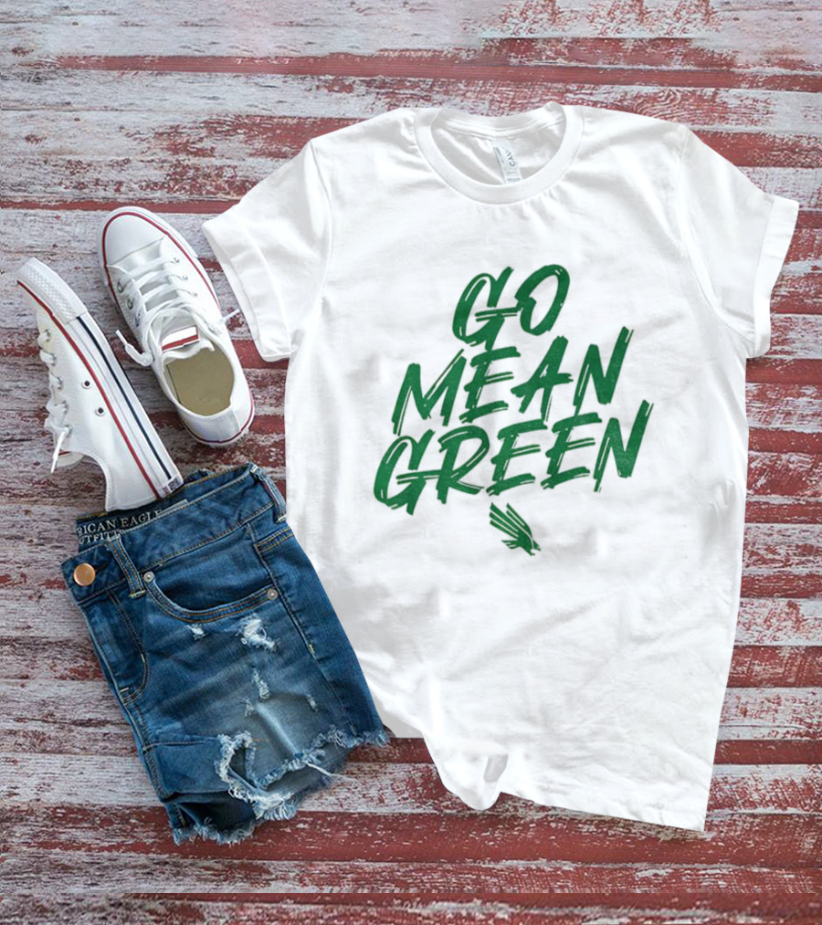UNT North Texas Go Mean Green Spirit T-Shirt