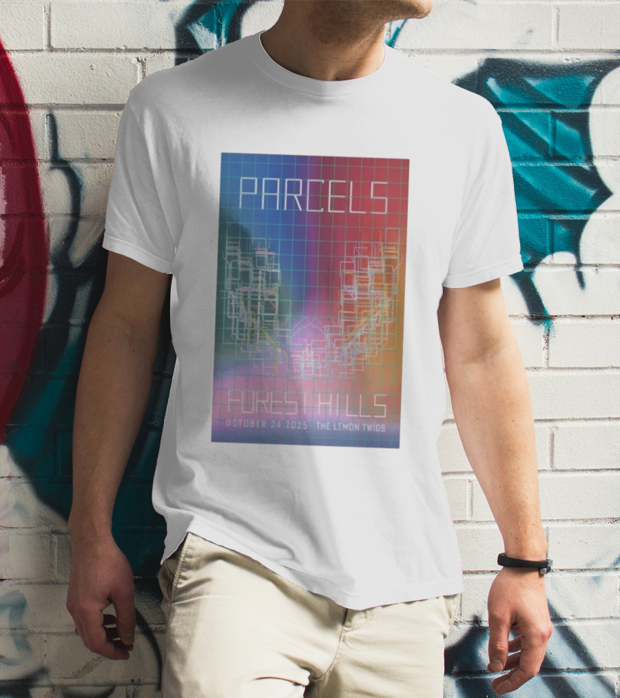 PARCELS Forest Hills October 24 2025 The Lemon Twigs Stadium Event T-Shirt
