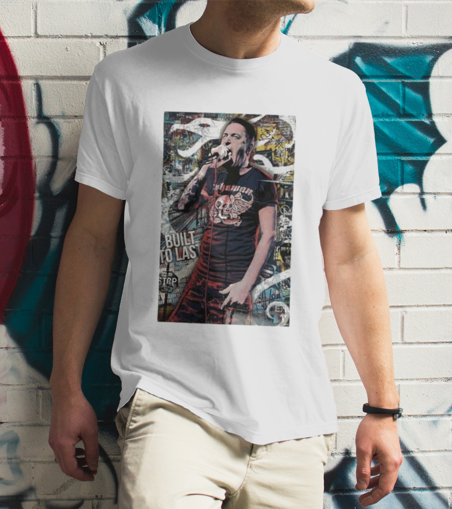 Sick Of It All Built To Last Lou Koller Hardcore Punk NYC Street Art Skull Tattoo T-Shirt