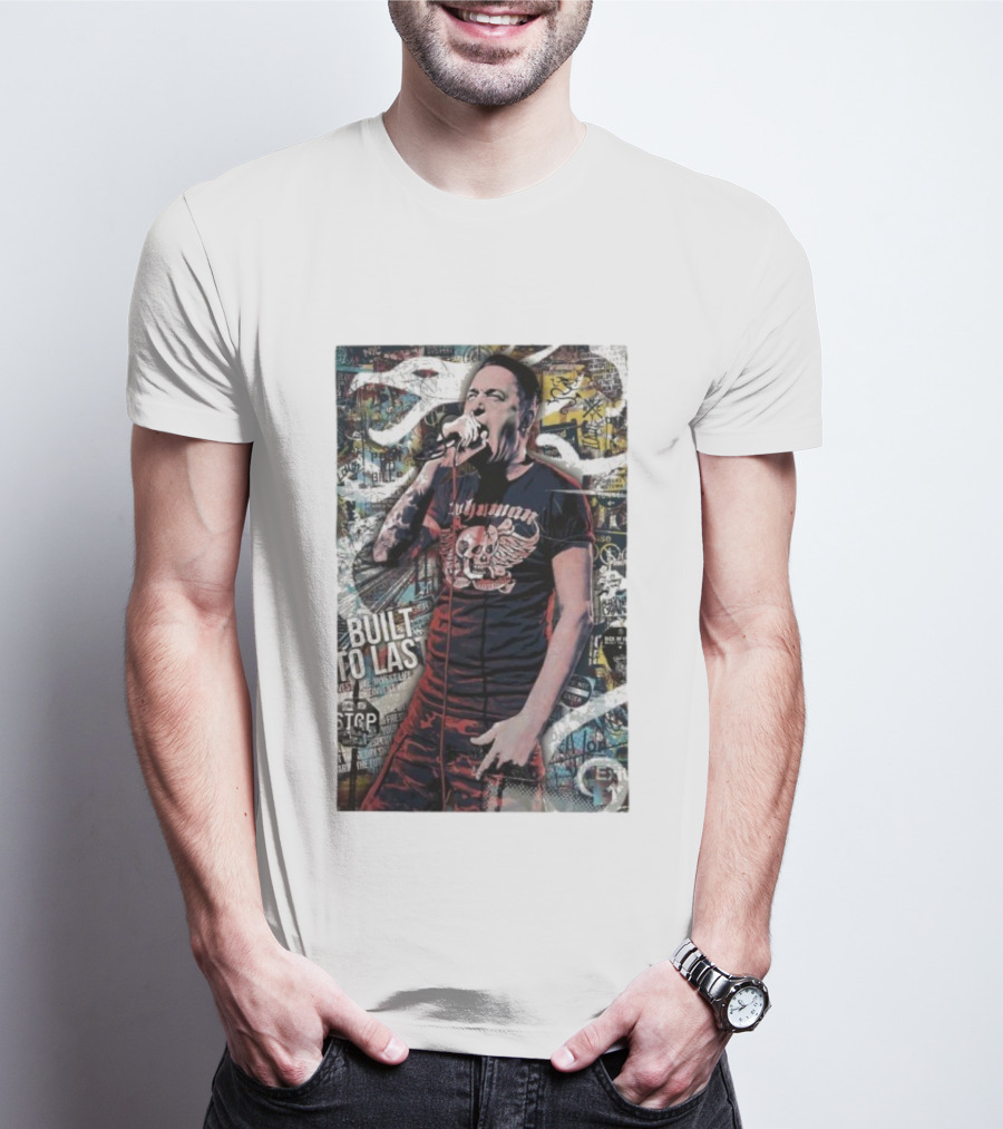 Sick Of It All Built To Last Lou Koller Hardcore Punk NYC Street Art Skull Tattoo T-Shirt