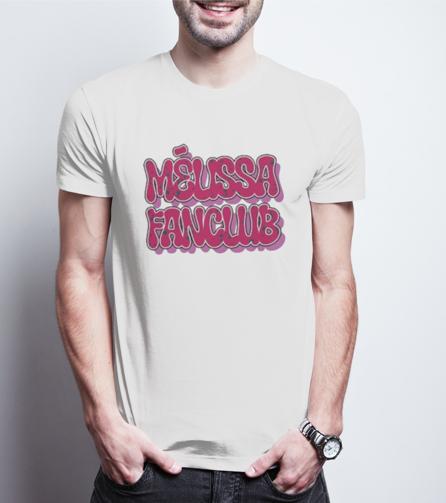 Melissa Fanclub Star Academy Plum Bubble Letters T-Shirt