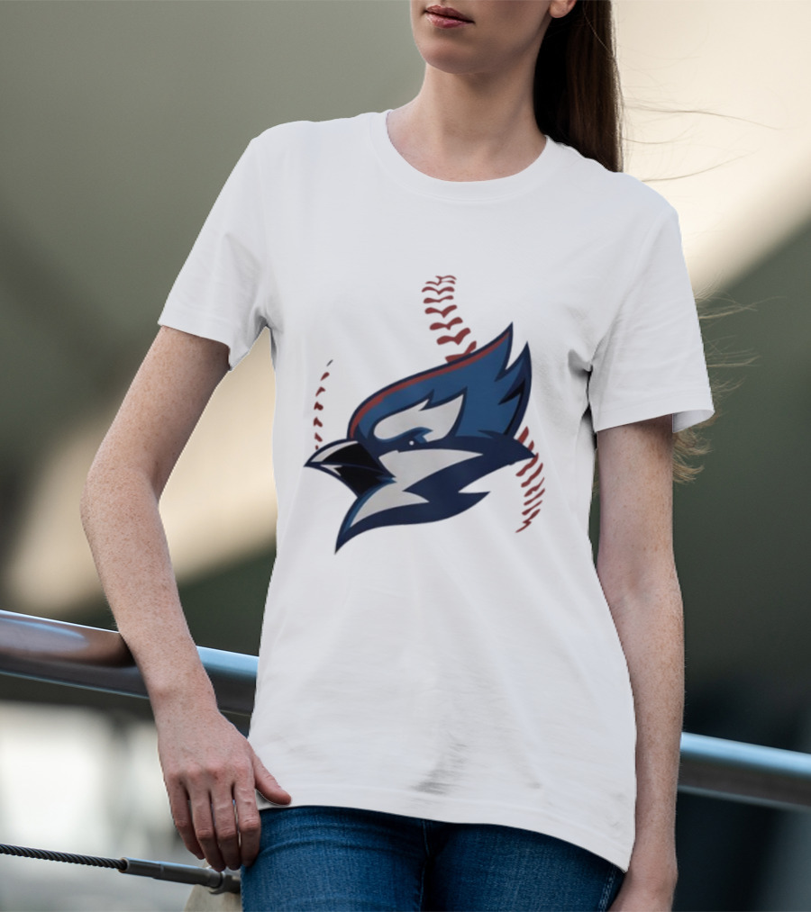 Toronto Blue Jays 2025 World Series Baseball Blue Jay Head T-Shirt