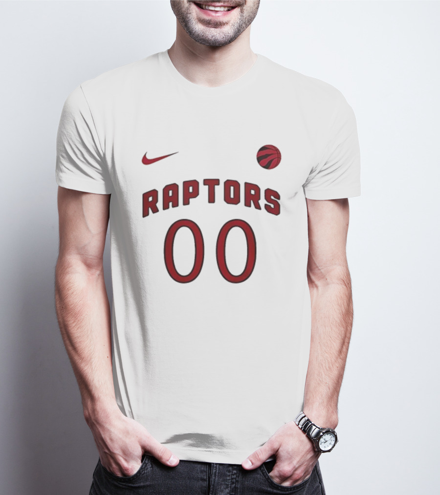 Nike Raptors 00 Toronto Basketball Mascot T-Shirt