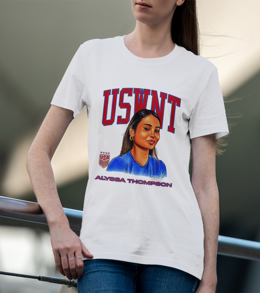 USWNT Alyssa Thompson United States Soccer Team T-Shirt