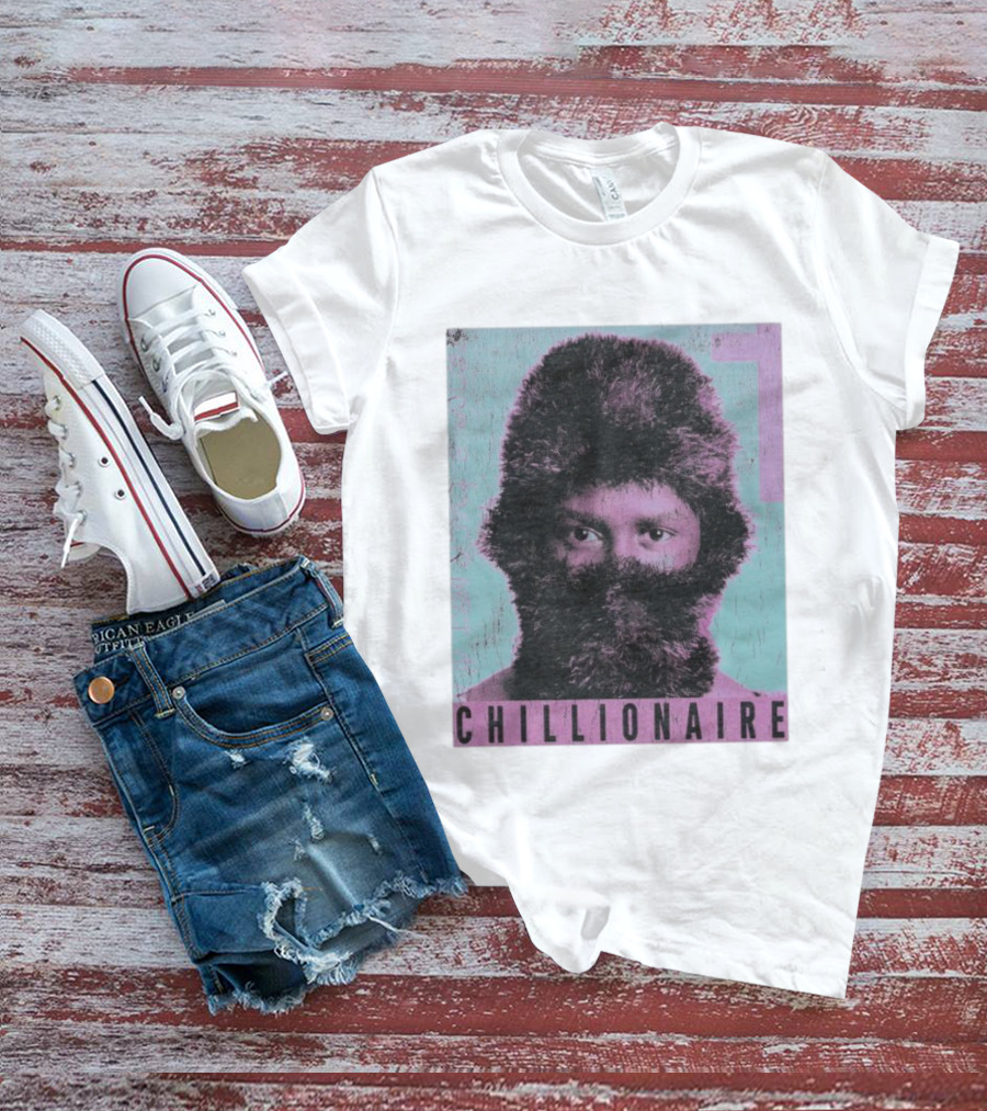 Benny Chill Chillionaire Furry Winter Hat Retro Style T-Shirt
