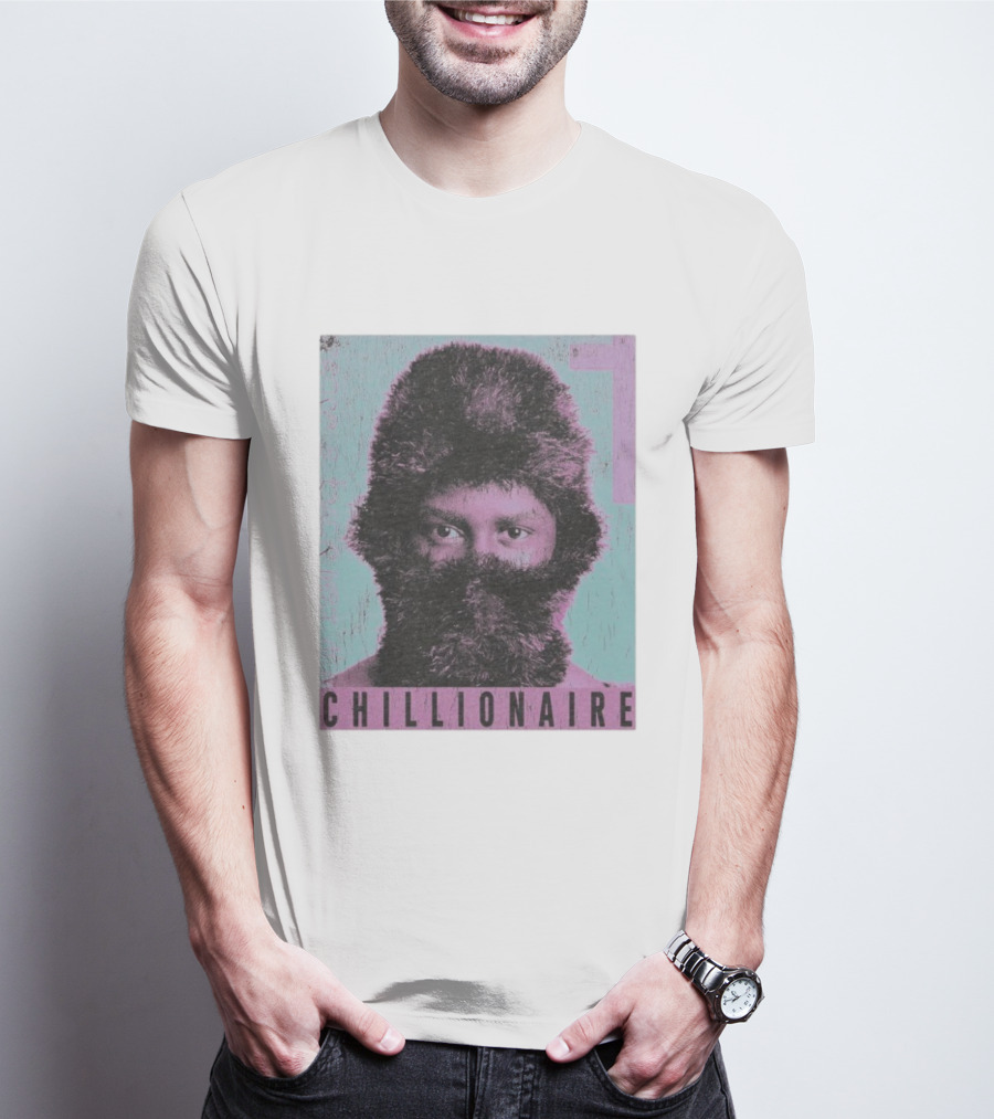 Benny Chill Chillionaire Furry Winter Hat Retro Style T-Shirt