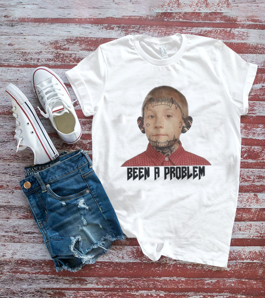 Caskey Tattoo Face Been A Problem T-Shirt