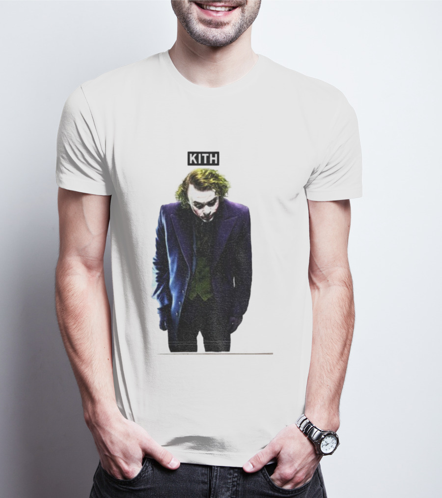 Dodgers Batman Kith Joker Collaboration T-Shirt