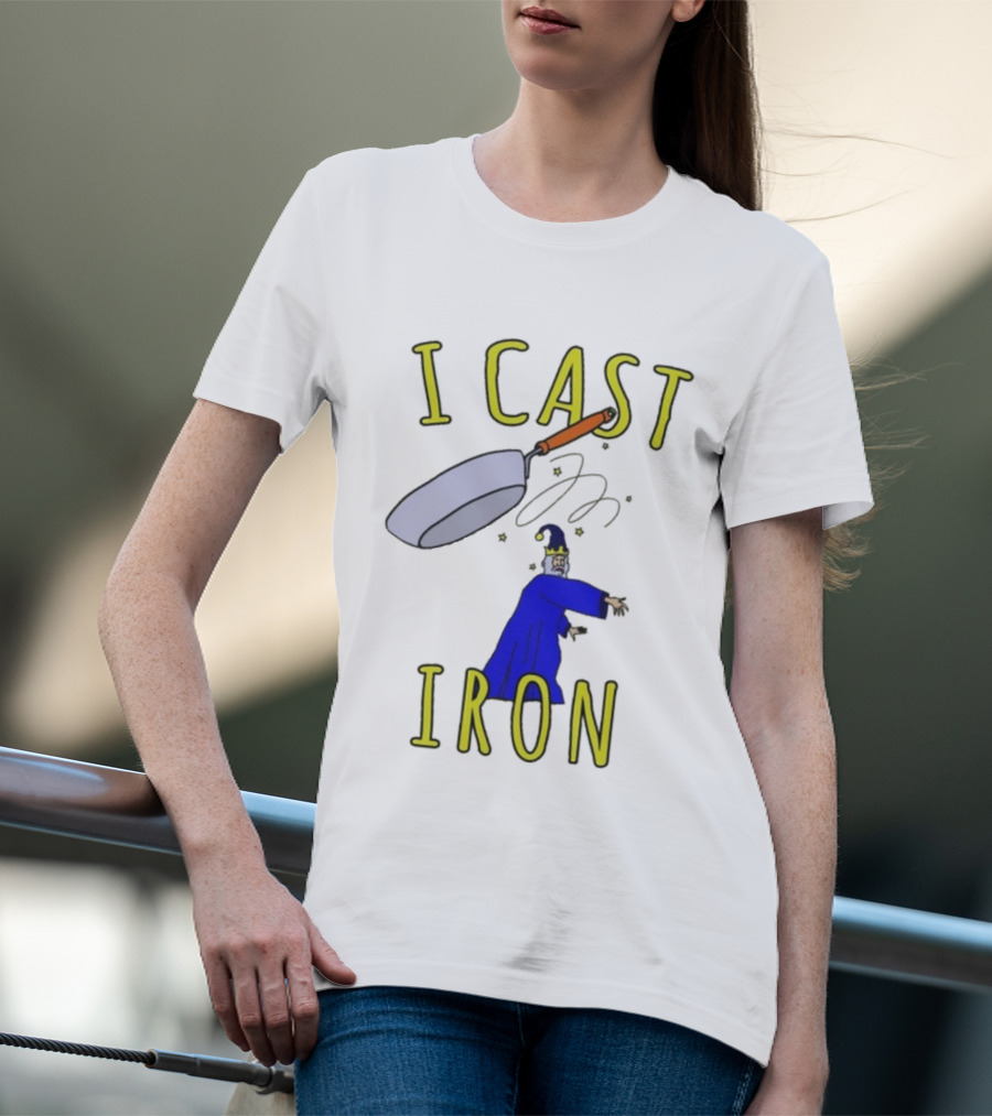 I Cast Iron Wizard With Magic Pan T-Shirt