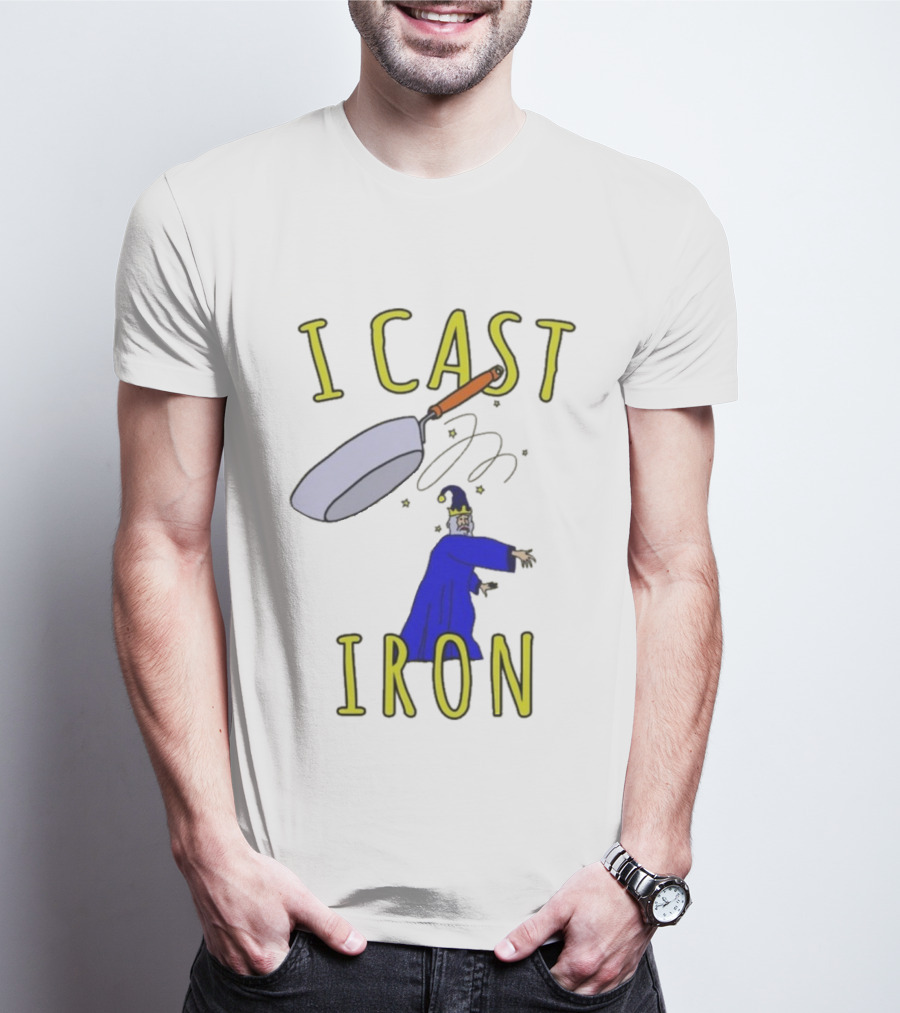 I Cast Iron Wizard With Magic Pan T-Shirt
