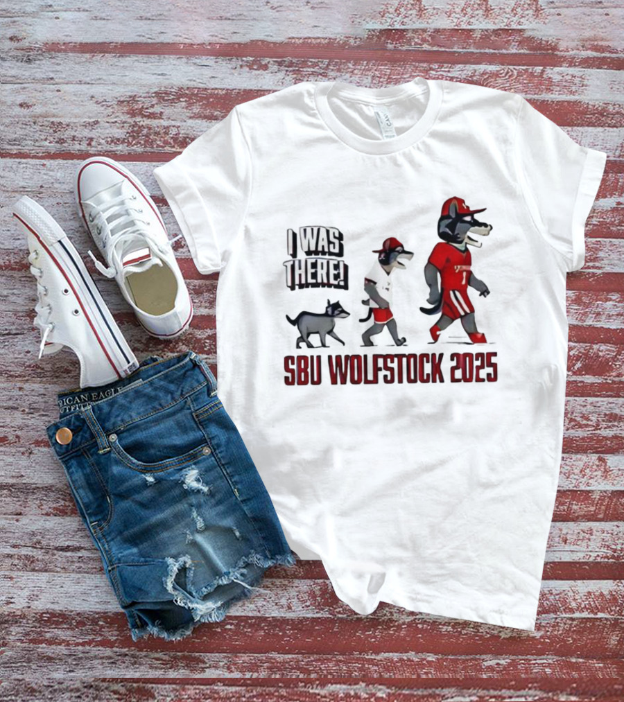 I Was There SBU Wolfstock 2025 Festival Event Celebration T-Shirt