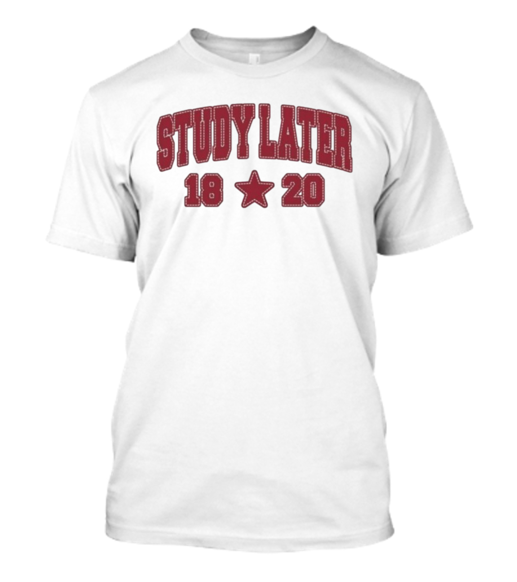Indiana Hoosiers Study Later Star 18 20 T-Shirt